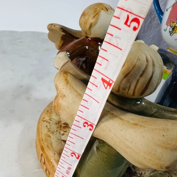 Circle Of Angel Friends Ceramic Tealight Candle Holder "Pray For Peace" Faith - Picture 7 of 7